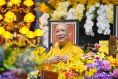 Hà Nội: Hơn 15 nghìn Phật tử thính pháp trong buổi tu học đầu xuân 